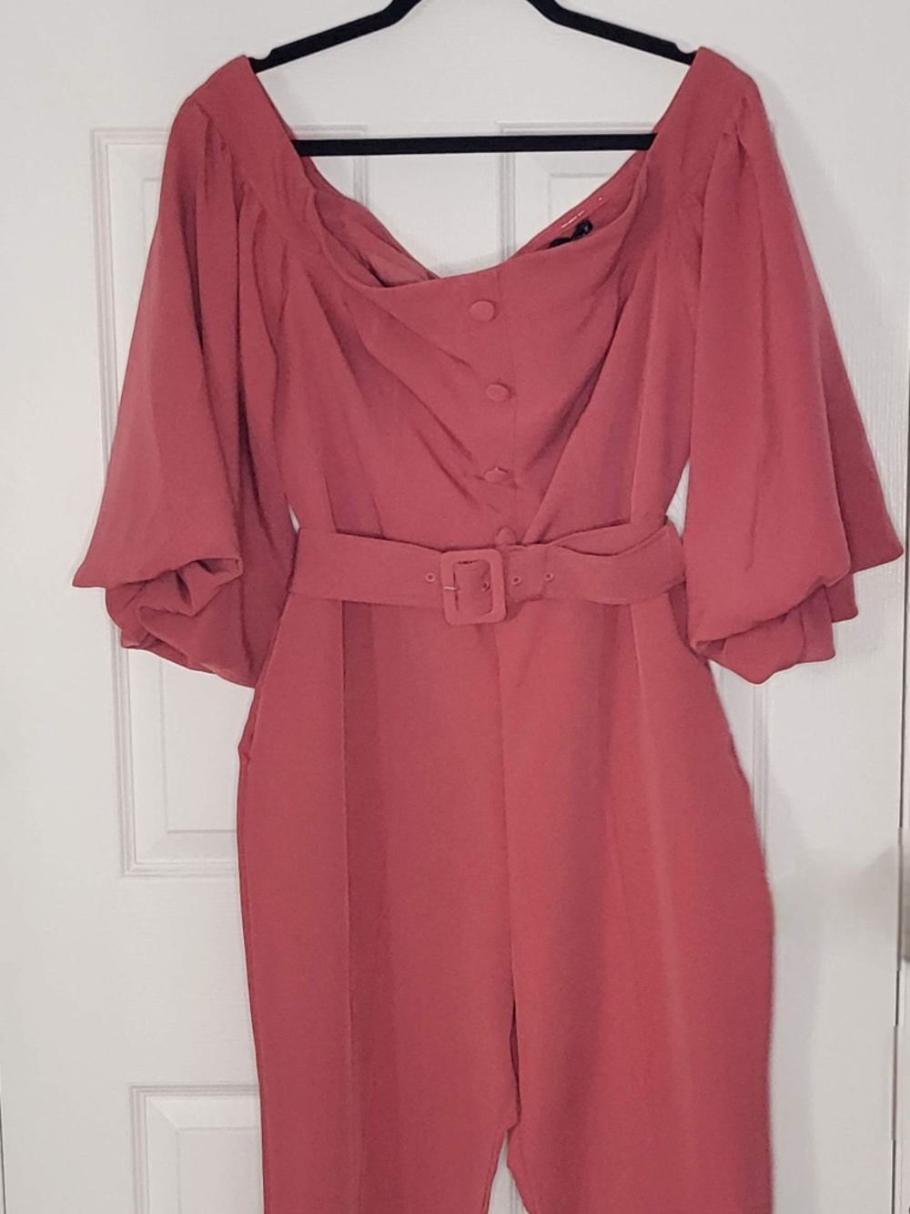Stunning Off-The-Shoulder Jumpsuit